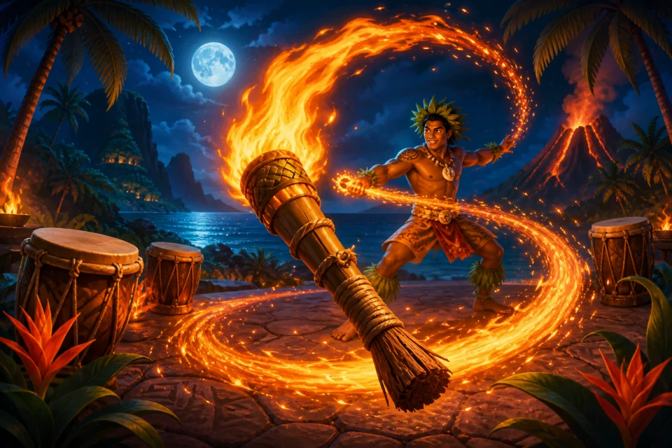 Island Inferno: Fire Twirl cover
