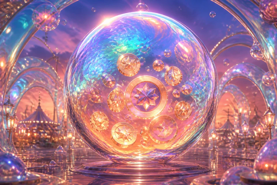 Prism Bubble Carnival premium game key art