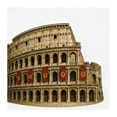 Colosseum Red Crest symbol 3